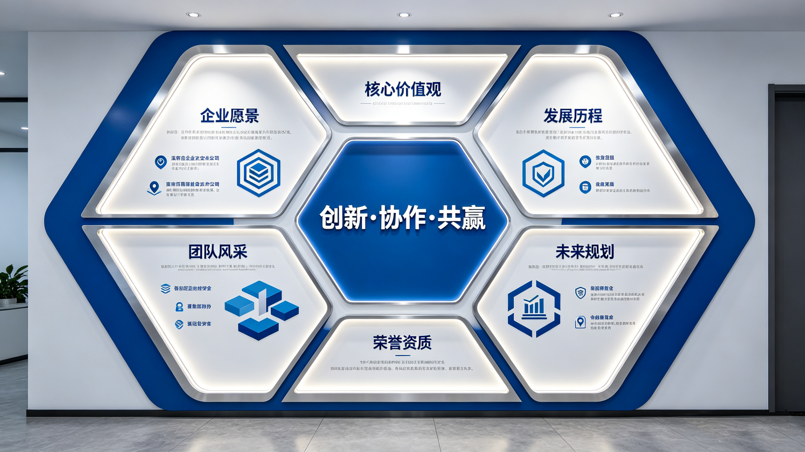 夏邑企业文化墙六边形避坑指南（新手常犯5个错误）